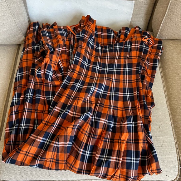 STAUD Wells Maxi Dress - Poppy Plaid Cotton Spring - Picture 5 of 12